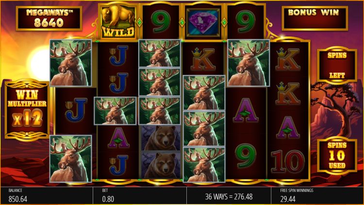 Buffalo Rising Megaways slot Blueprint Gaming