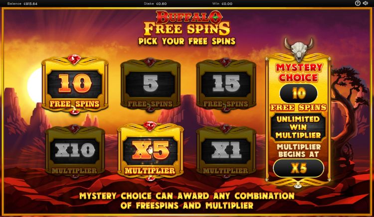 Buffalo Rising Megaways Free Spins