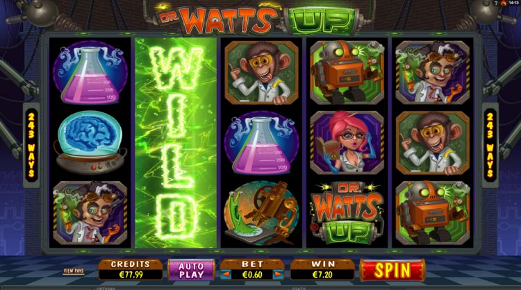 Dr Watts Up gokkast Free Spins