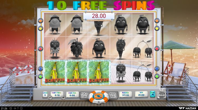 Fruits Go Bananas slot Free Spins