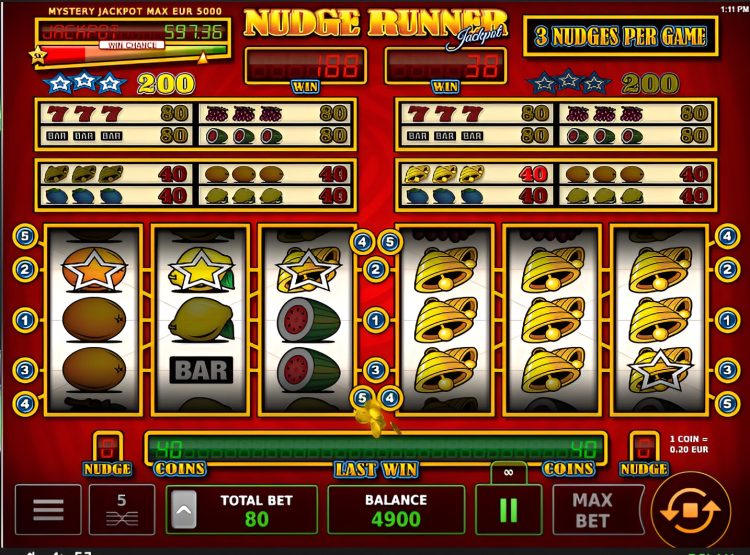 Nudge Runner Jackpot slot review