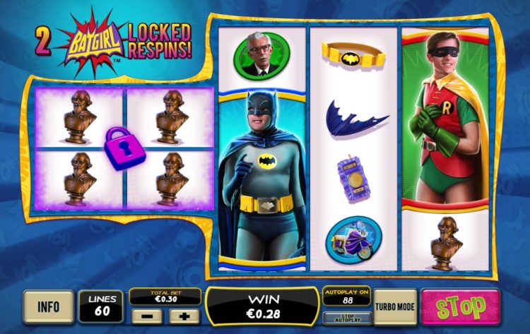 Batman & The Batgirl Bonanza Playtech slot
