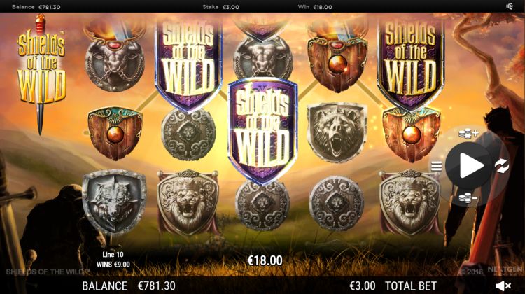 Shields of the Wild gokkast win