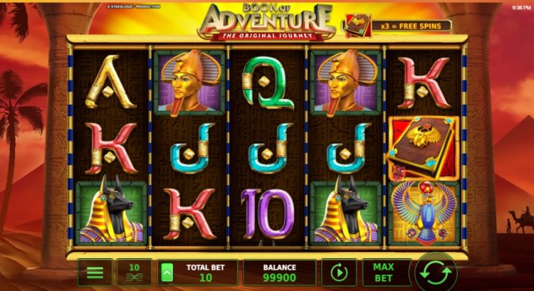 Stakelogic Book of Adventure slot