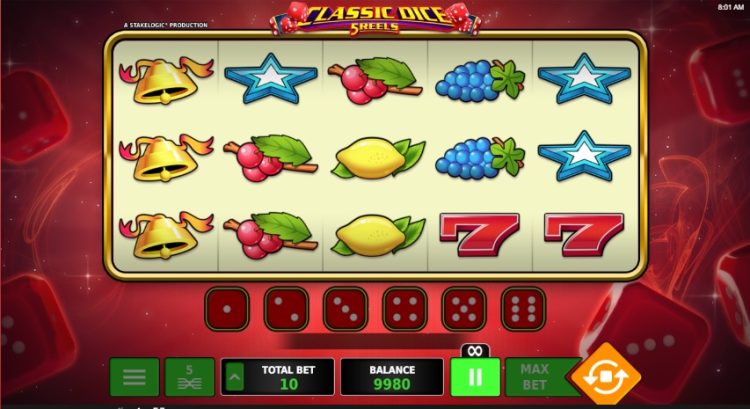 Stakelogic Classic Dice 5 Reels slot