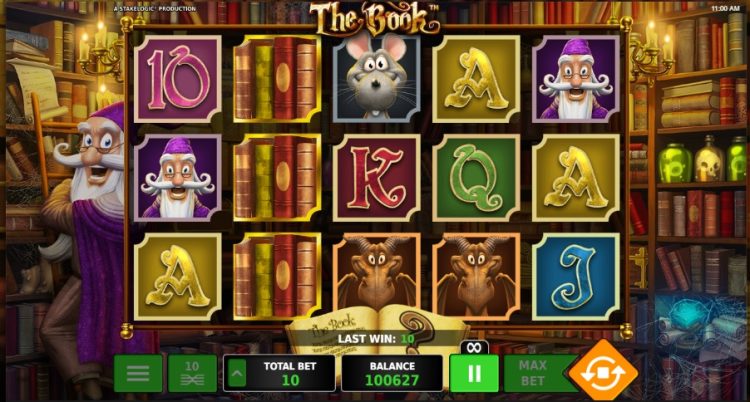 Stakelogic The Book online slot review