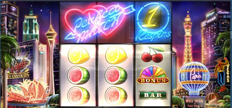 Vegas Diamonds Perfect Match respins