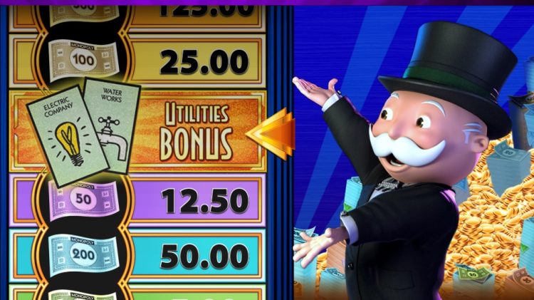 WMS Monopoly Big Money Reel slot bonus