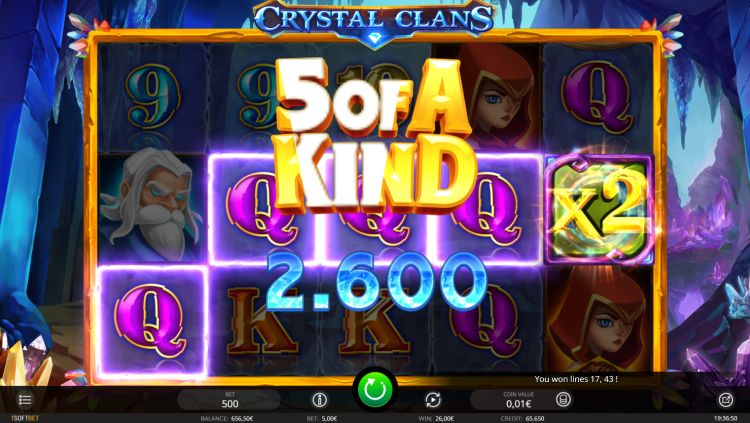 Crystal Clans iSoftBet slot