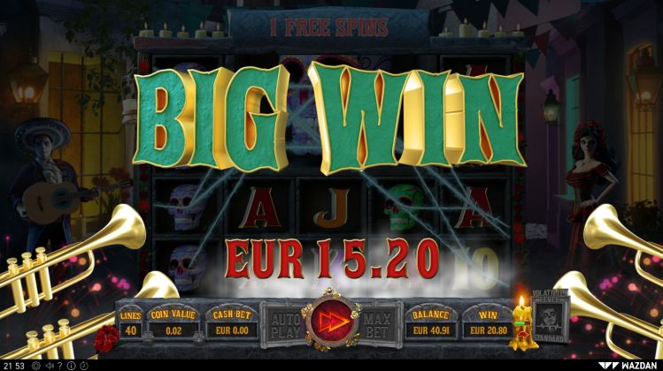 Los Muertos slot big win