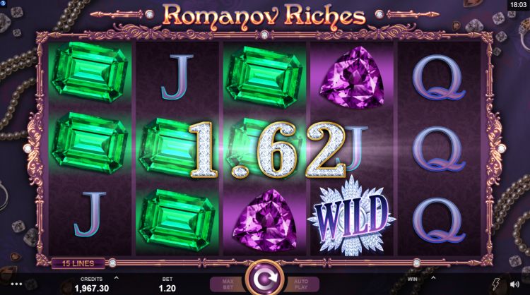 romanov-riches- gokkast review