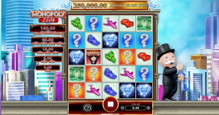 Monopoly 250k online slot review