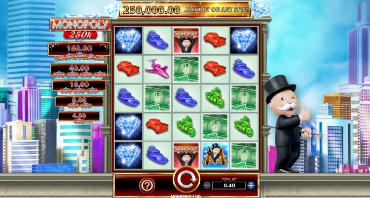 Monopoly 250k online gokkast
