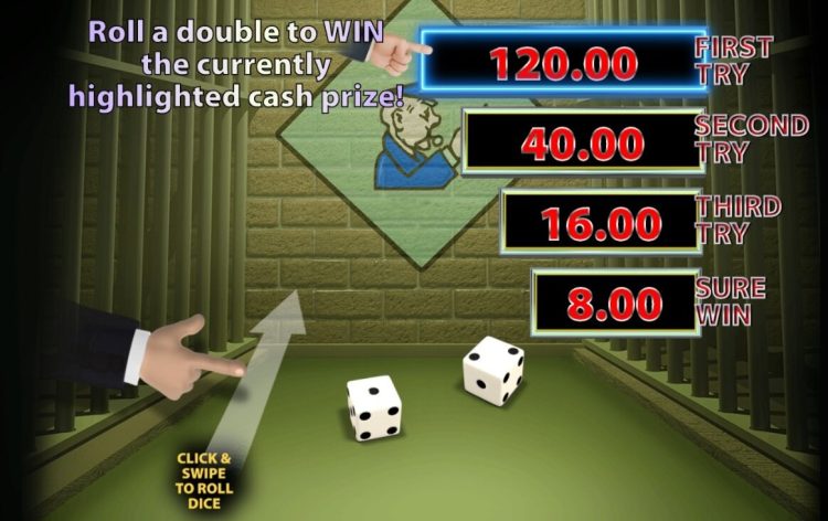 Monopoly 250k slot Go to Jail Bonus