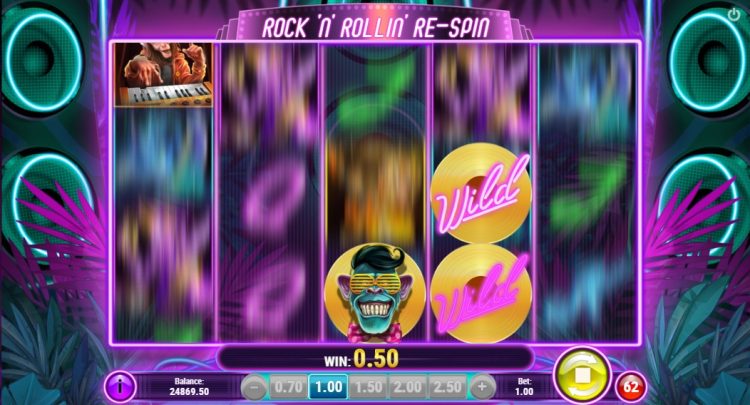 Banana Rock Respin bonus