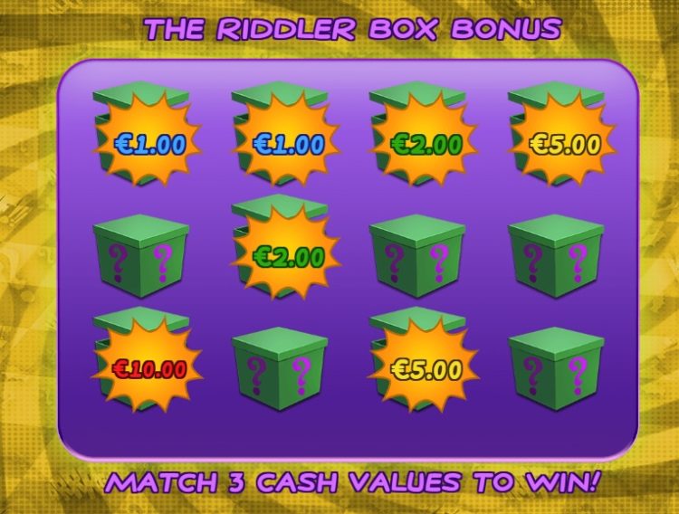 Batman & the Riddler Riches online slot Playtech