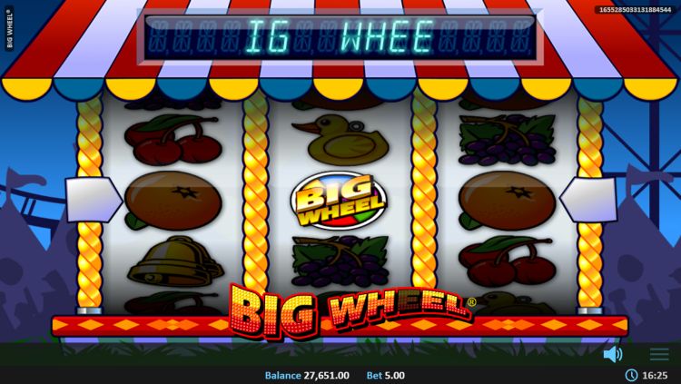 Big Wheel gokkast bonus win
