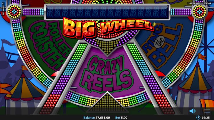 Realistic Games Big Wheel slot bonus