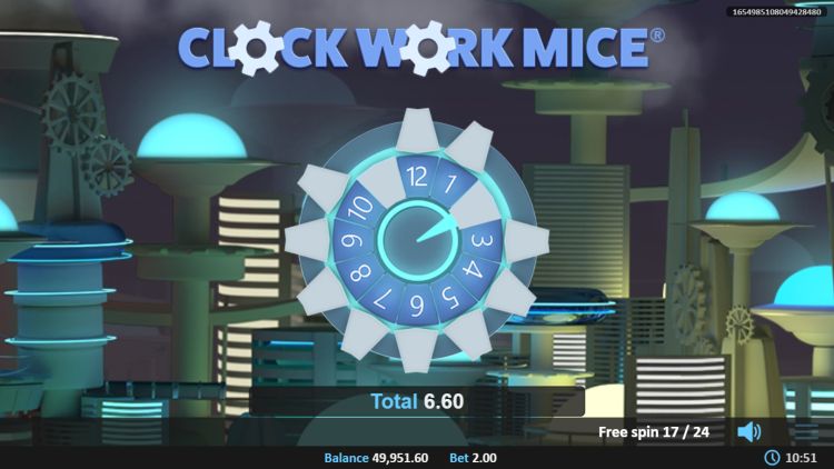 Clockwork Mice slot Free Spins bonus