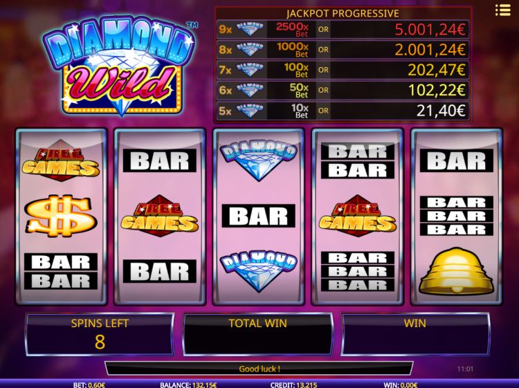 Diamond Wild slot review Free Spins