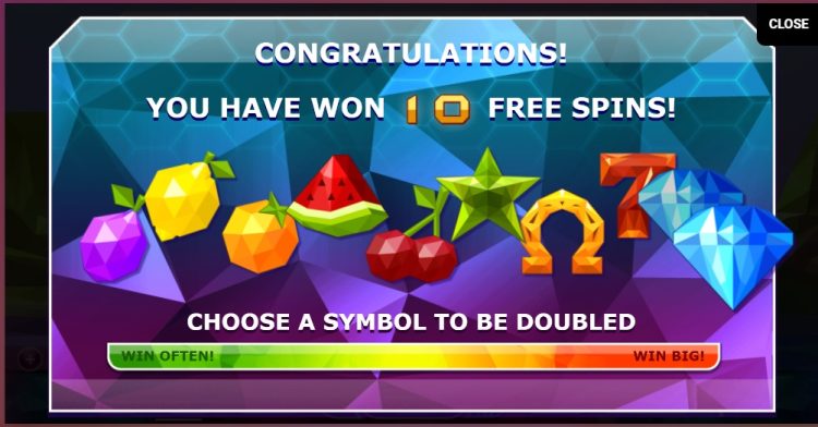 Doubles online slot Free Spins