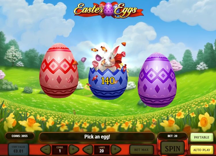 Easter Eggs gokkast bonus