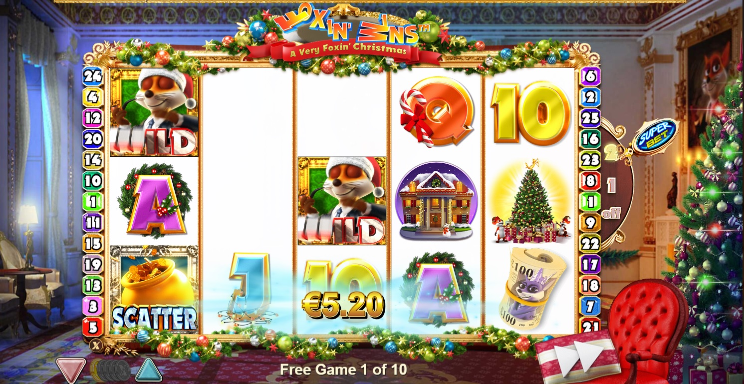 Foxin Wins Christmas Edition slot