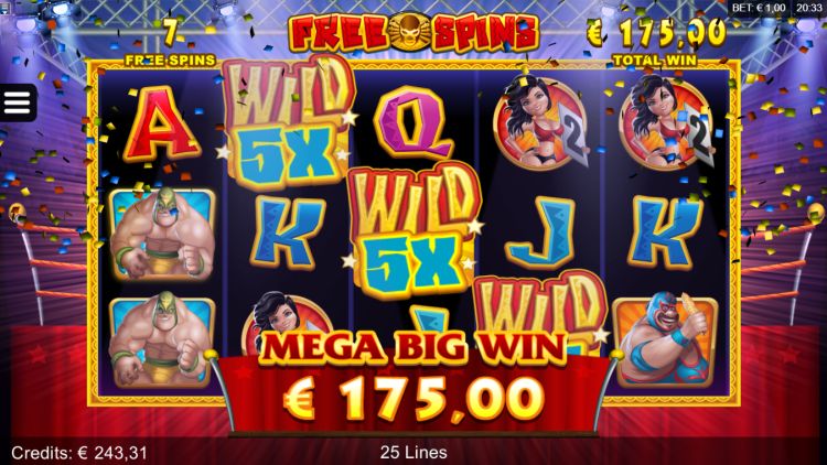Lucha Legends slot Free Spins bonus