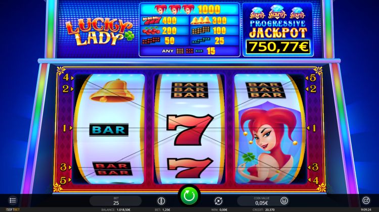 Lucky Lady online slot