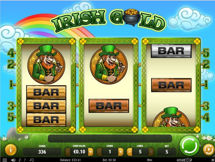 Irish Gold Play'n GO slot