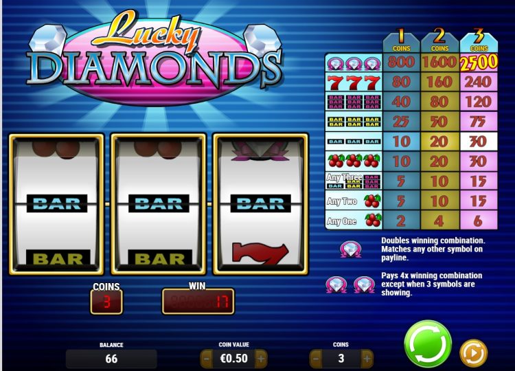 Lucky Diamonds Play'n GO slot review