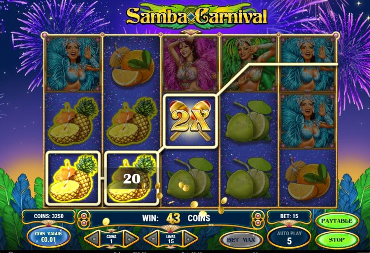 Samba Carnival online gokkast