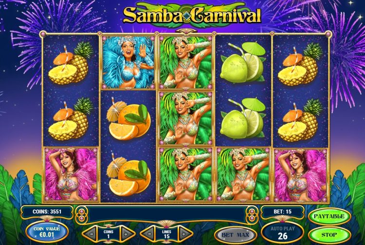 Samba Carnival Play'n GO slot review