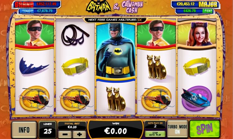 Playtech Batman Catwoman Cash gokkast