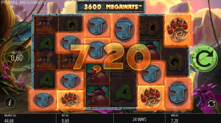 Primal Megaways slot review win