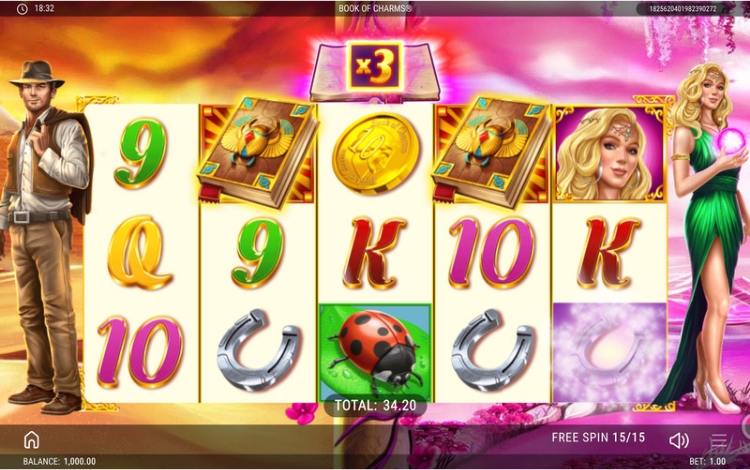 Realistic Games Casino - Book of Charms