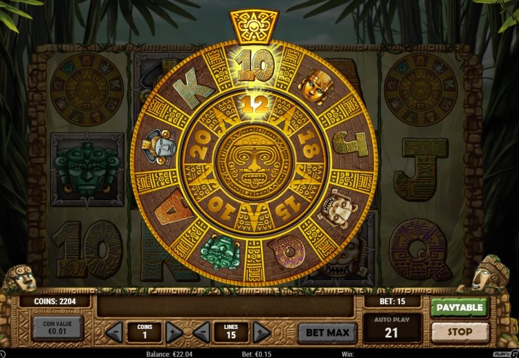 Rich Wilde and the Aztec Idols online slot bonus