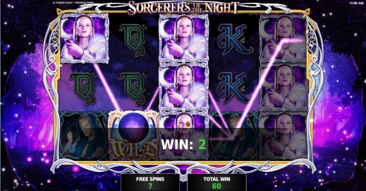 Sorcerers of the Night online slot review