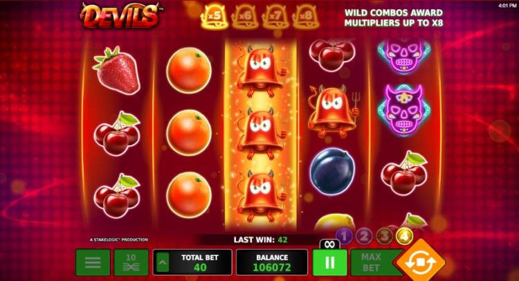 Devils online slot review