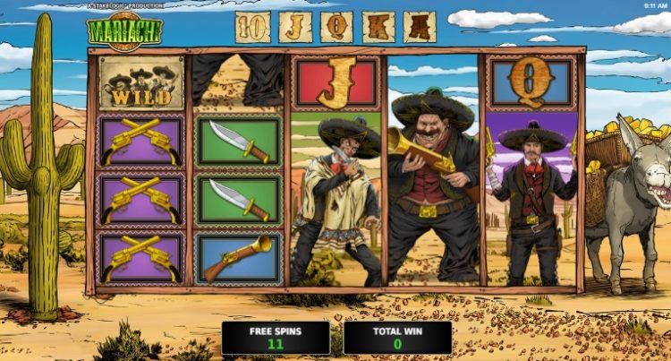 Mariachi slot Free Spins bonus