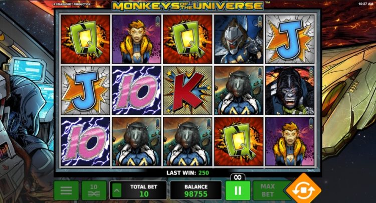 Stakelogic Monkeys of the Universe slot review
