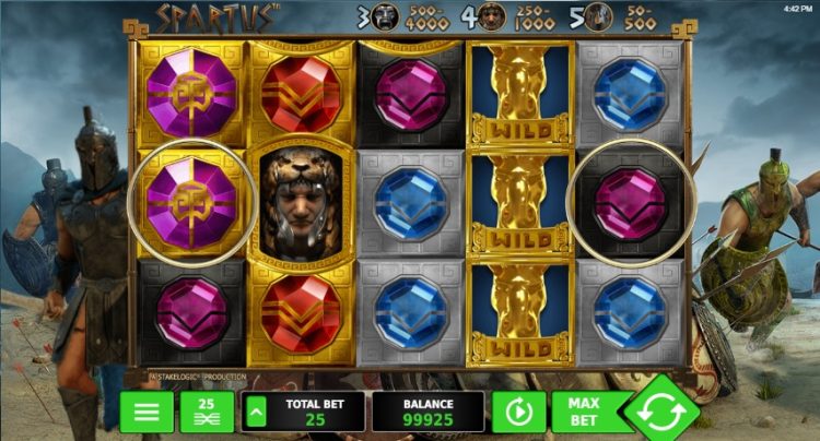 Spartus Stakelogic gokkast