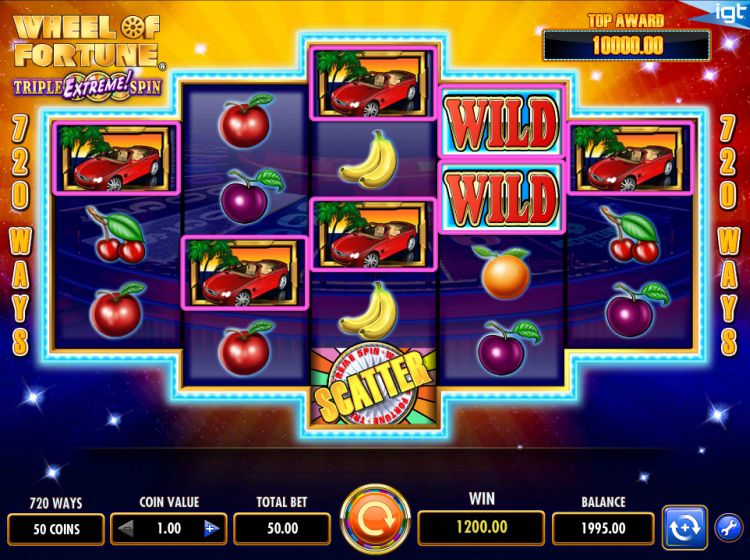 Wheel of Fortune Triple Extreme Spin slot review IGT