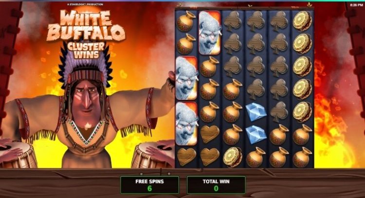 White Buffalo Cluster Wins online slot Free Spins