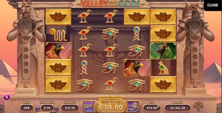 Valley of the Gods Yggdrasil slot review