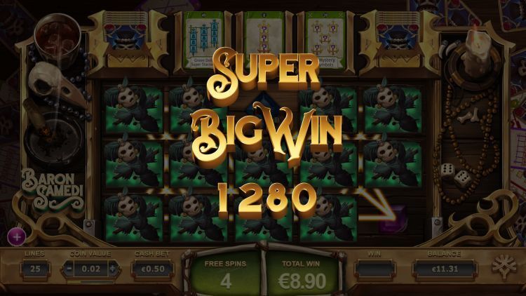 Baron Samedi slot Free Spins