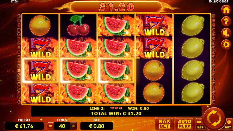 hot-fruits-40 Amatic gokkast 