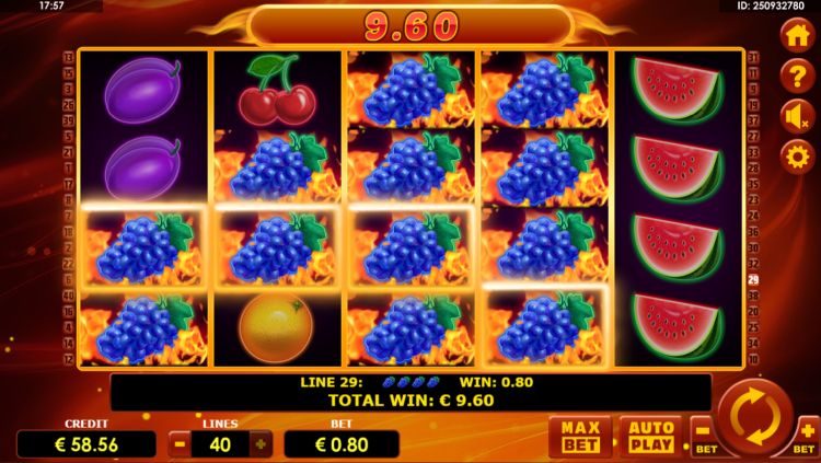 hot-fruits-40 Amatic gokkast 