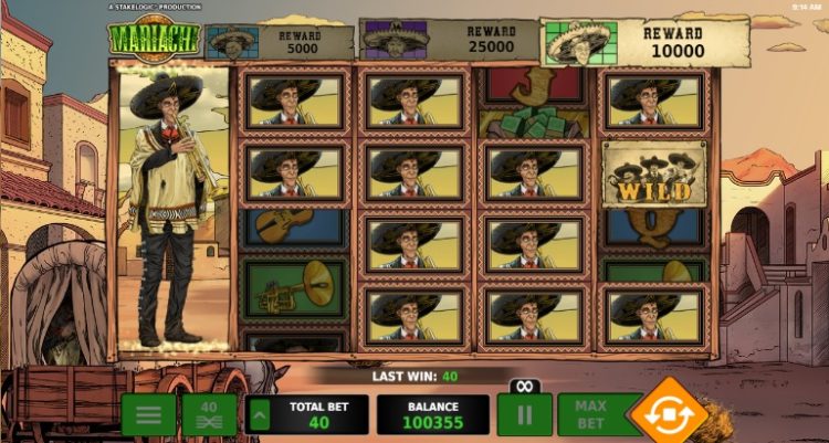 Mariachi online slot Stakelogic