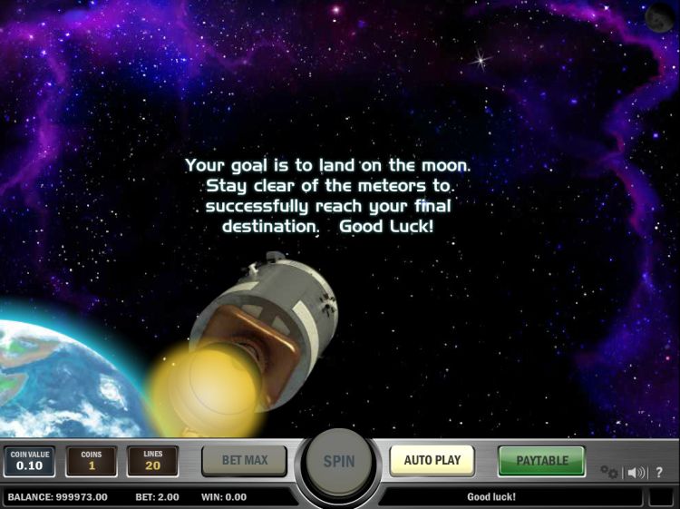 Space Race online slot bonus